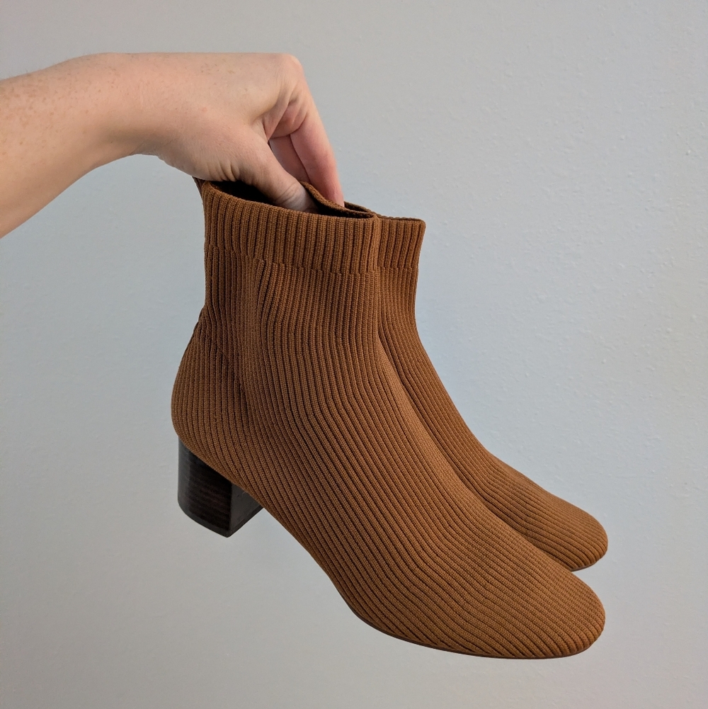 Everlane The Glove Boot in Toffee | 8